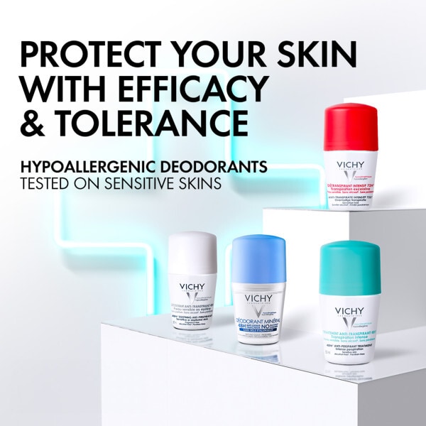 Vichy 48HR Intensive Roll-On Anti-Perspirant for sensitive skin 50ml