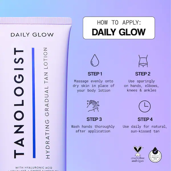 Tanologist Hydrating Daily Glow Body Lotion- Light To Medium 250ml