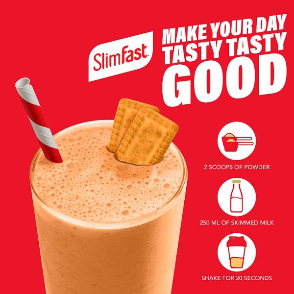 Slimfast Caramelised Biscuit Flavour Shake - 365G