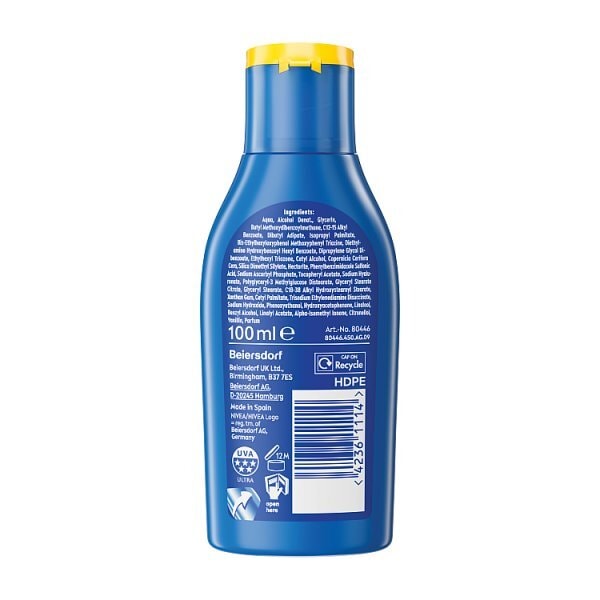 NIVEA SUN Suncream Lotion SPF 50 Protect & Moisture 100ml