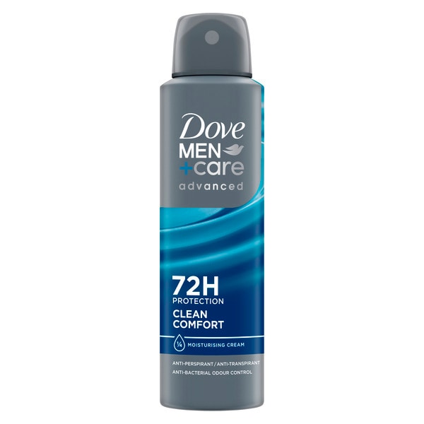 Dove Men+Care Advanced Clean Comfort Anti-Perspirant Aerosol 150 ml