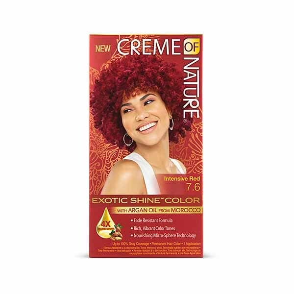 Creme of Nature Exotic Shine Hair Colour 7.6 Intensive Red