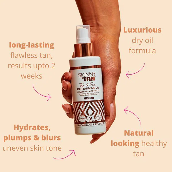 Skin & Tan Tan & Tone Oil Medium