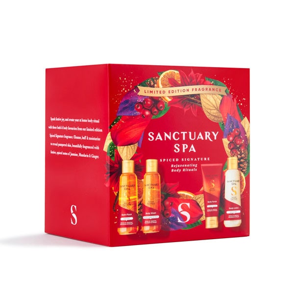 Sanctuary Spa Spiced Signature  Rejuvenating Body Rituals