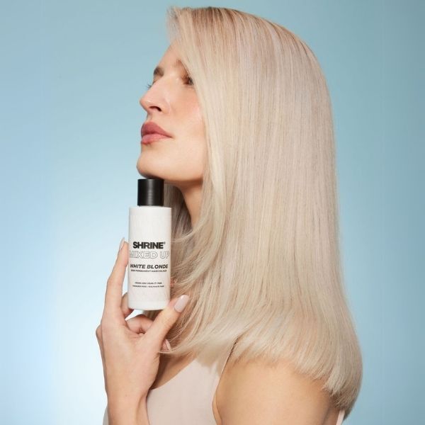 Shrine Mixed Up Semi Permanent White Blonde  125ml