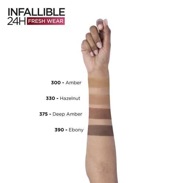 L'Oréal Paris Infallible 24H Foundation Powder 330 Hazelnut
