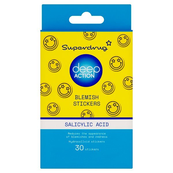 Deep Action Smileys Pimple Patches 30s