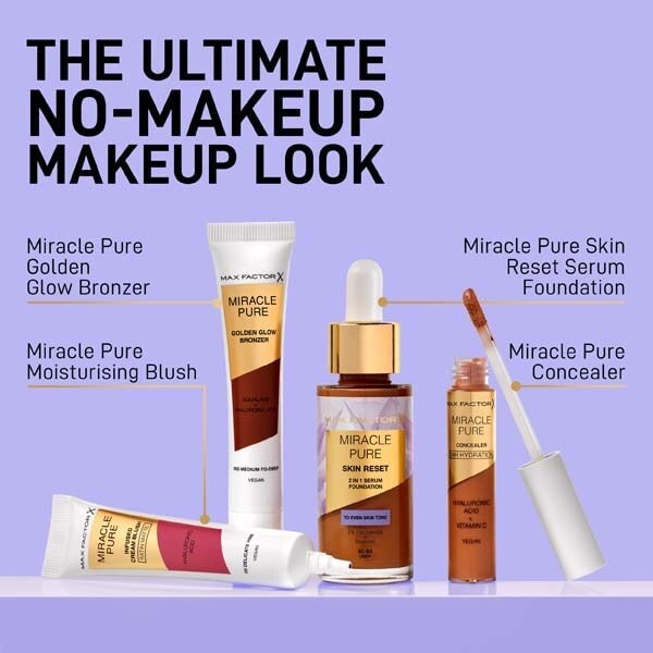 Miracle Pure Skin Reset Serum Foundation Light To Medium 30Ml