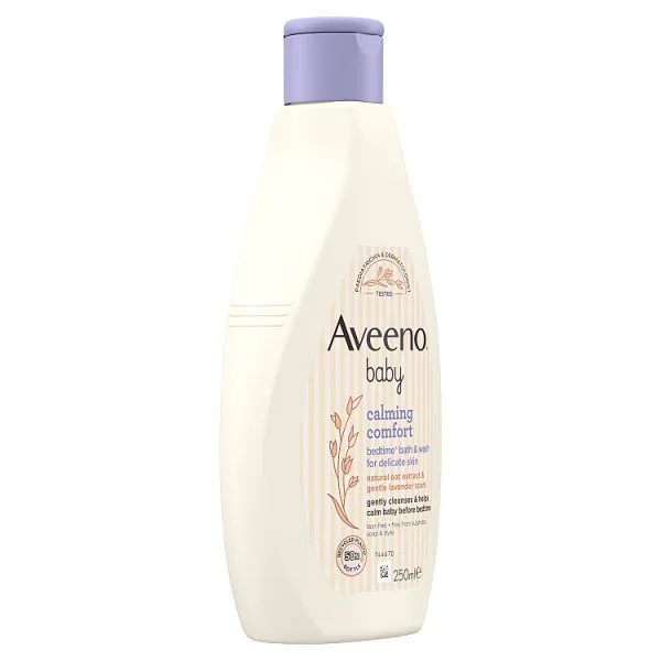 Aveeno Baby Calming Comfort Bedtime Bath & Wash 250Ml