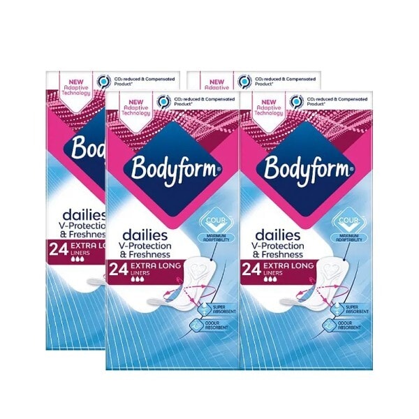 Bodyform Extra Long Panty Liners Bunde