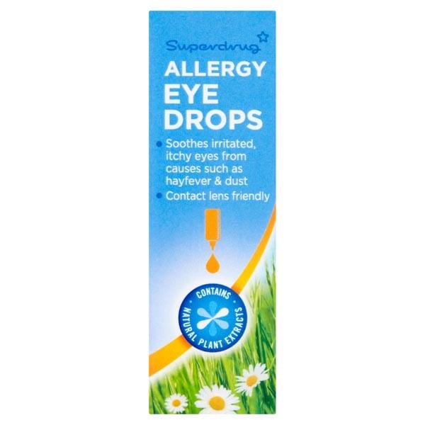 Superdrug Allergy Eye Drops 10ml
