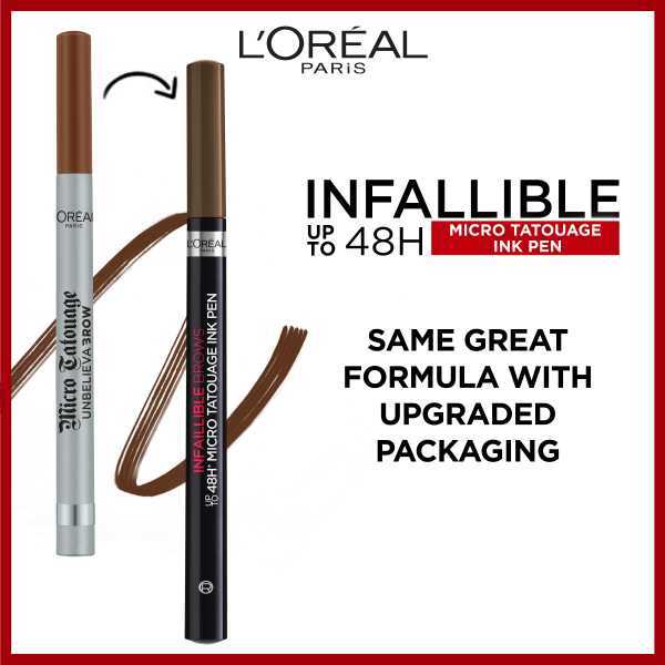 L'Oréal Paris Infallible Brows 48H Ink Pen 3.0 Brunette