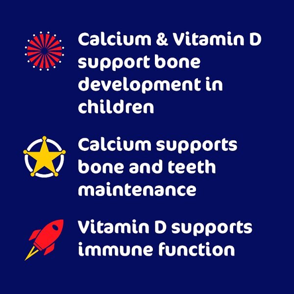 Haliborange Disney Toy Story Calcium  Vit D Straw Softies 60