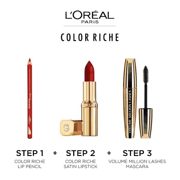 L'Oréal Paris Color Riche Satin Lipstick 214 Plum