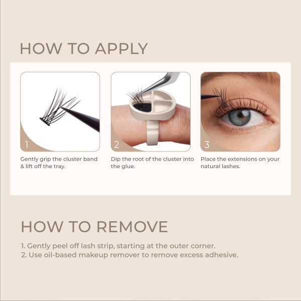 Kiss Lash Atelier Individuals Design Kit  Natural Lash