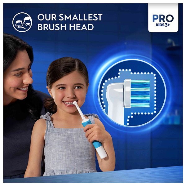 Oral-B Pro Kids Spiderman Toothbrush Heads, 4 Counts