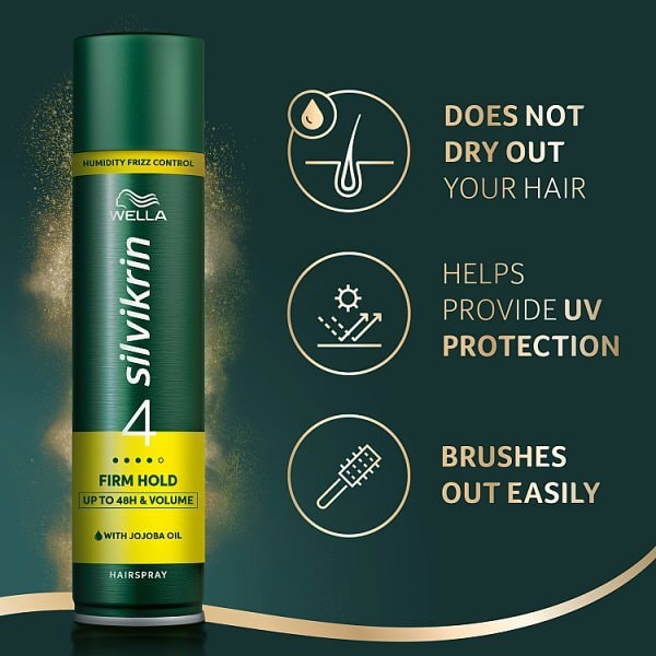 Wella Silvikrin Firm Hold Hairspray, 250 ml