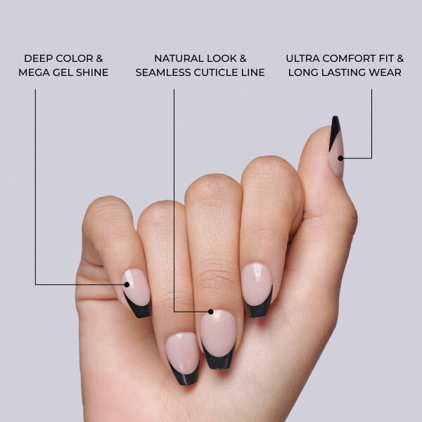 Kiss Salon Acrylic French Color - Flame