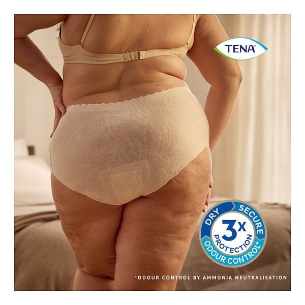 Tena Silhouette Plus Large 8Pk Cream
