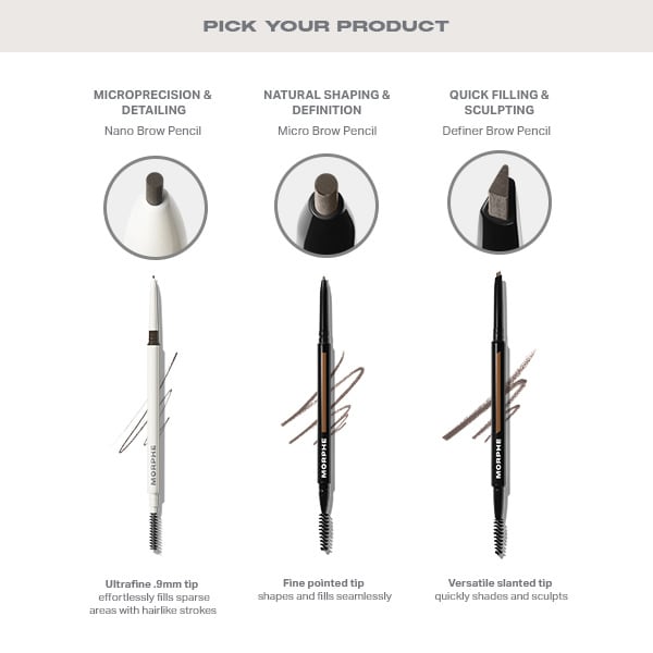 Morphe Nano Brow Pencil - Java