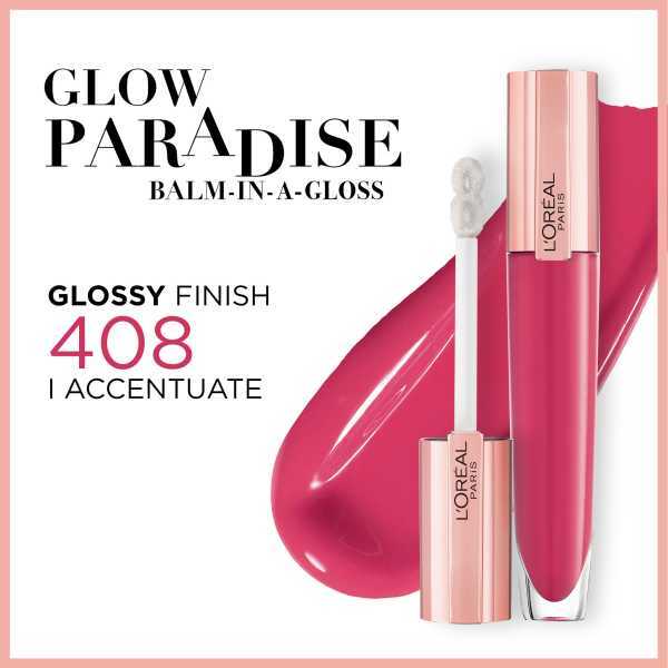 L'Oréal Paris Glow Paradise Balm-In-Gloss 408 Accentuate