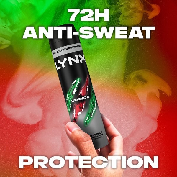 Lynx Africa Anti-Perspirant Deodorant Aerosol 250 ml