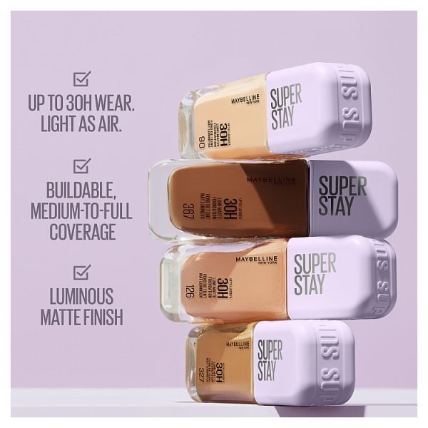 Maybelline Super Stay Up To 30H Lumi-Matte Foundation - 327