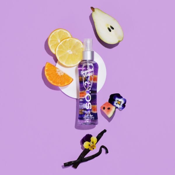 So? Sugared Violet Body Mist 100Ml