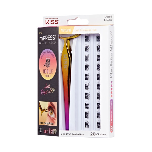 Kiss Impress Falsies Press-On-Lash Kit #01