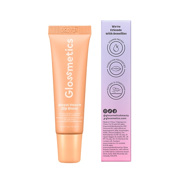 Glossmetics Peptide Lip Glaze (Shade: Peach)-10ml