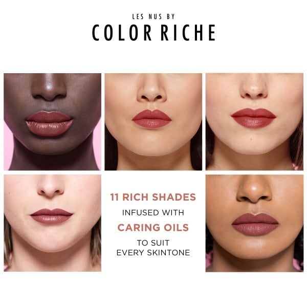 LOréal Paris Color Riche Les Nus Satin Lip, 179 Decadent