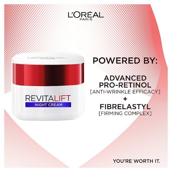 L'Oréal Paris Revitalift Anti-Wrinkle Night Cream 50ml