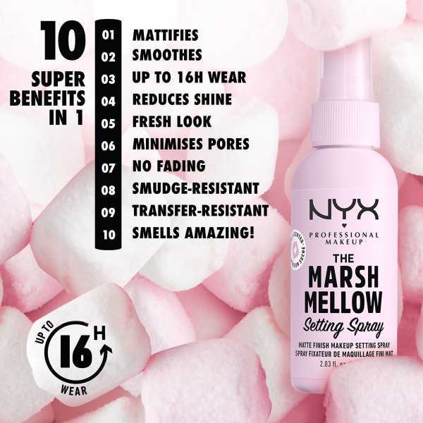 NYX Professional Makeup Marshmellow Matte Setting Spray