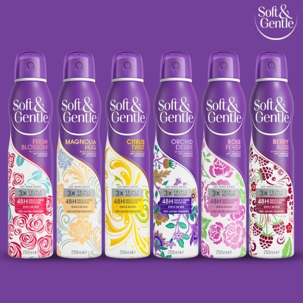 Soft & Gentle Aerosol  Fresh Blossom 250Ml