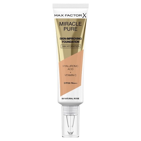 Max Factor Miracle Pure Foundation 50 Natural Rose
