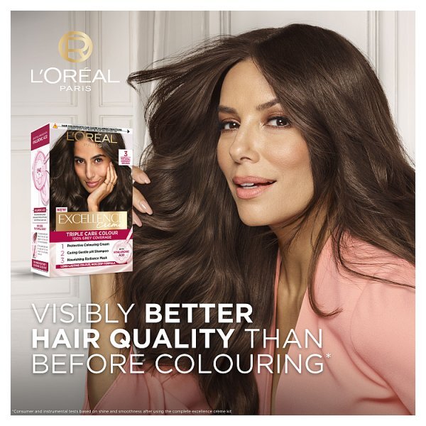 L'Oréal Excellence Crème 3 Natural Darkest Brown