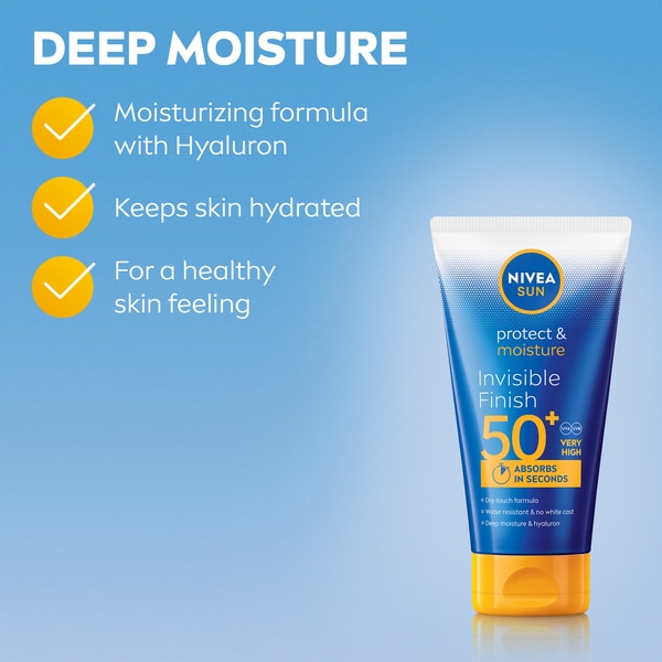 NIVEA SUN Protect & Moisture Sun Cream SPF50+ 150ml