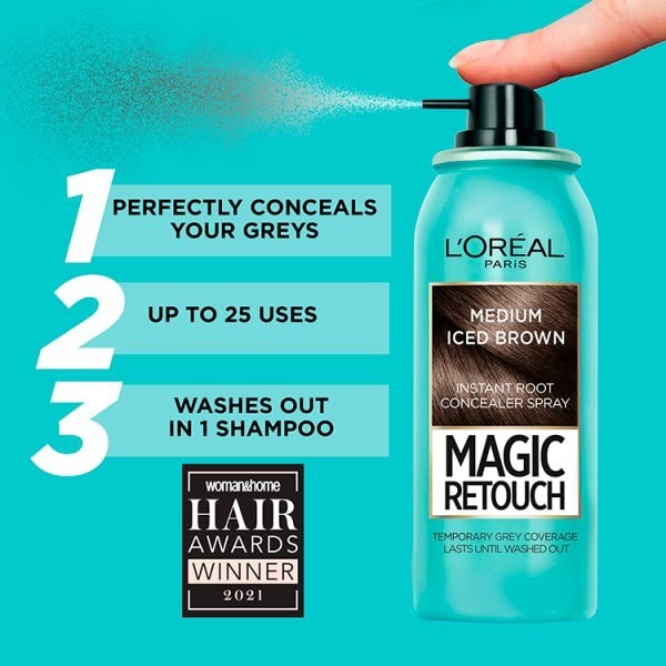 L'Oréal Paris Magic Retouch Medium Iced Brown 75ml
