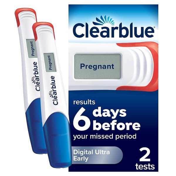 Clearblue Digital Ultra Early Pregnancy Test - 2 Tests