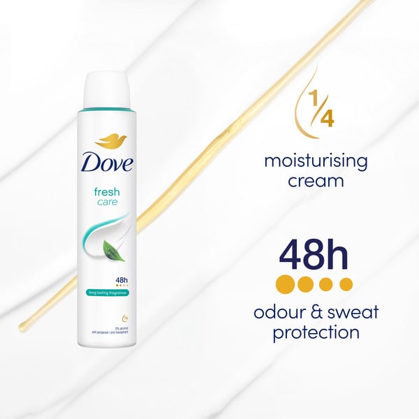 Dove Fresh Care Anti-Perspirant Deodorant Aerosol 200 ml