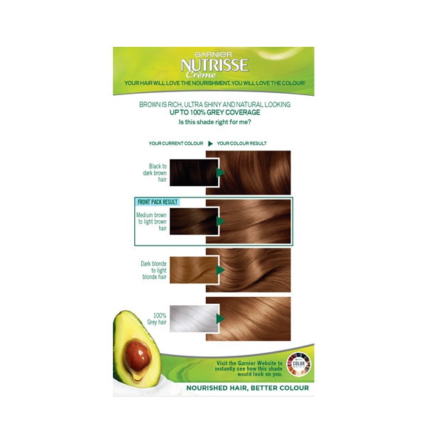 Garnier Nutrisse 6.3 Golden Light Brown Permanent Hair Dye