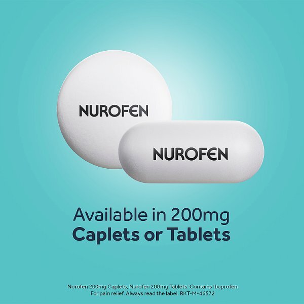 Nurofen Ibuprofen 200mg Pain Relief Tablets 24s