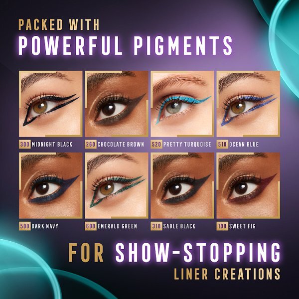 MAXFACTOR PRECISE LINER GEL MIDNIGHT BLK