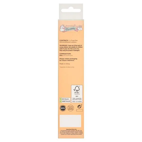 Superdrug Fantasy Frog Pen
