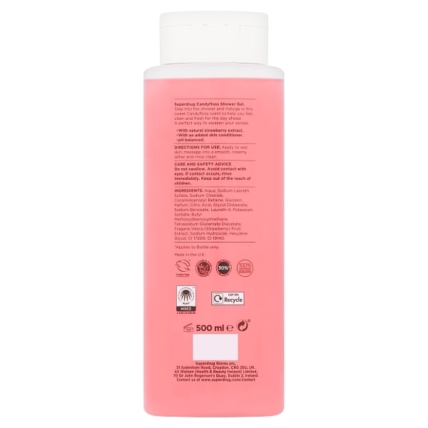 Superdrug Fruity Candyfloss Supersize 500ml
