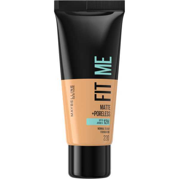 Maybelline Fit Me Matte & Poreless Foundation 220 Nat Beige