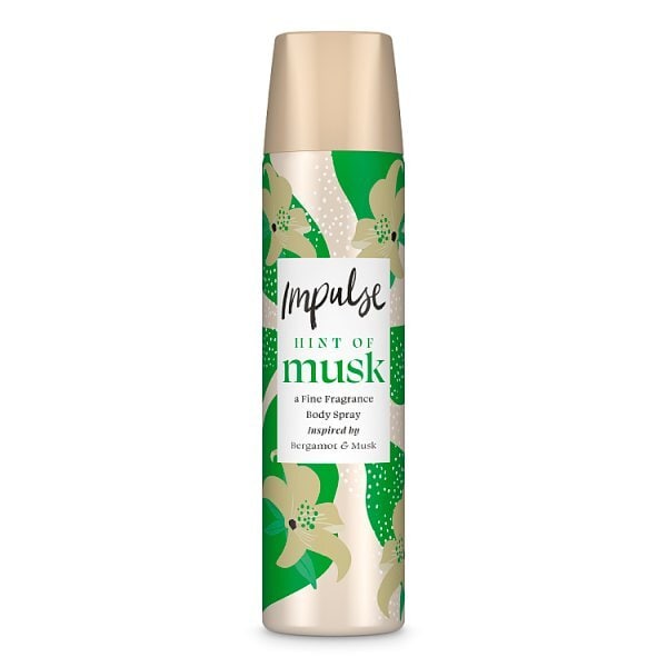 Impulse Body Spray Deodorant Musk 75ml