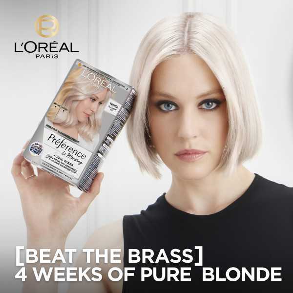 L'Oréal Paris Preference Le Blonding Acidic Toner Platinum Ice