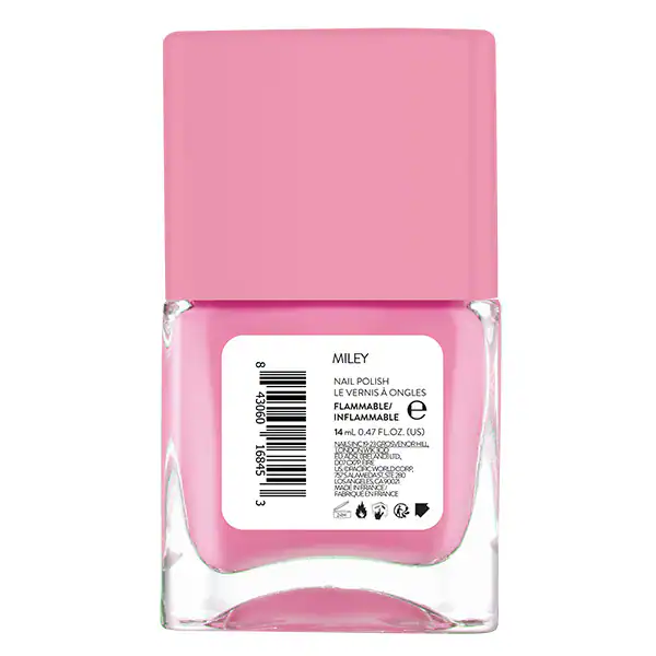 Nails.INC Its Topless Miley Candy Pink Polish 14ml