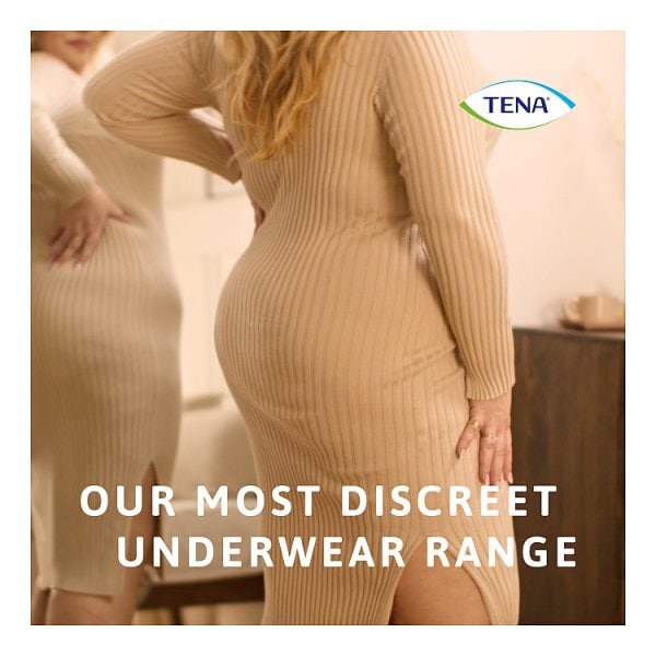 Tena Silhouette Plus Large 8Pk Cream